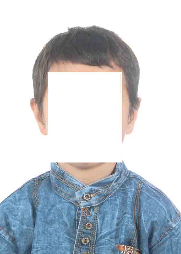 نمونه عکس پرسنلی 5 در 7 برای سفارت کانادا پشت نویس شده در آتلیه عکاسی الیزه بیومتریک photopersonelikanada