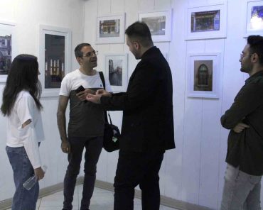 آفیش نمایشگاه نقاشی در گالری استاد سهراب نعیمی